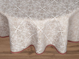 25С9-ШР/уп.кор. комплект столовый D158 + 6 салф. 40*40 Дамаск цв. 133 рис. 109 - Текс-дизайн фото 2
