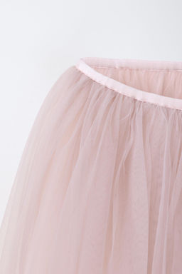 MULTI-LAYERED LONG TULLE SKIRT - Zara фото 3