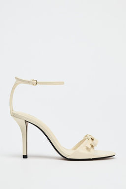 BOW HEELED SANDALS - Zara фото 2