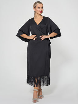 Платье 0383-1с черный - Dora фото 15