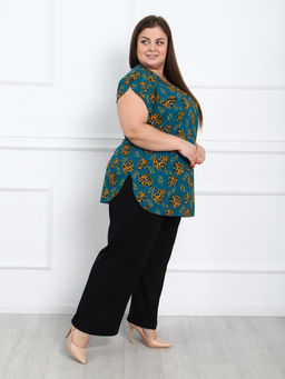 IV-CAPRIZ Этерни - туника бирюза  фото 3