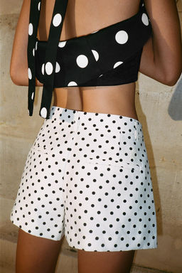MINI POLKA DOT SHORTS - Zara фото 2