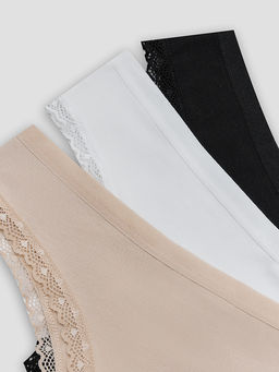 Трусы слипы женские в наборе, 3 шт - Mark formelle фото 10