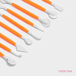 Набор для моделирования кондитерских украшений Доляна, 9 шт., 16.5 см