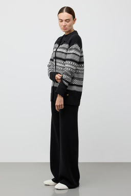 ЕВ 30279/ш/черный кардиган жен