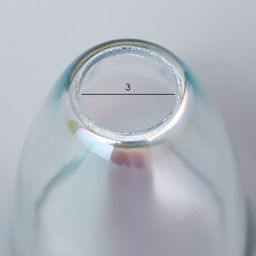 Плафон Аиша 1хЕ14 перламутровый 9х9х10,5см