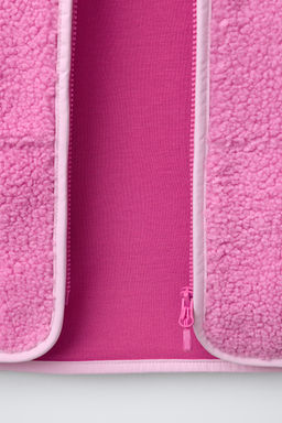 FAUX SHEARLING SKI COLLECTION JACKET - Zara фото 8