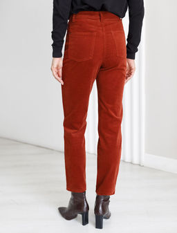 D24.283 Брюки женские терракотовый