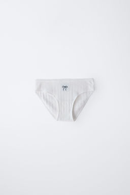 AGES 6-14 / 6-PACK OF BOW BRIEFS - Zara фото 3