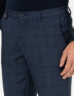 A__k Lacivert Slim Fit Kuma_ Pantolon - Pierre cardin фото 6