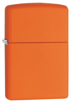 Зажигалка ZIPPO с оранжевым матовым покрытием | Orange Matte 231