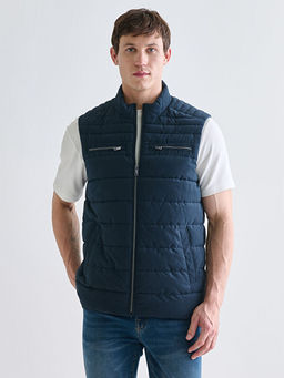 Standart Kal?p Dik Yaka Erkek ?i?me Yelek