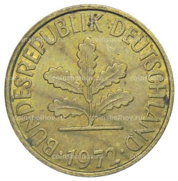 5 пфеннигов 1972 года F Германия
