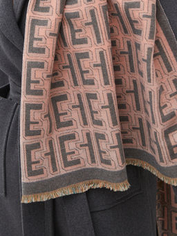 в составе ШЕРСТЬ и КАШЕМИР Большой, мягкий, теплый двусторонний палантин - Tantino фото 4