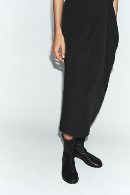 SOFT LEATHER ANKLE BOOTS - Zara фото 2