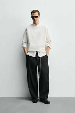 INTERLOCK PIPING T-SHIRT - Zara фото 10
