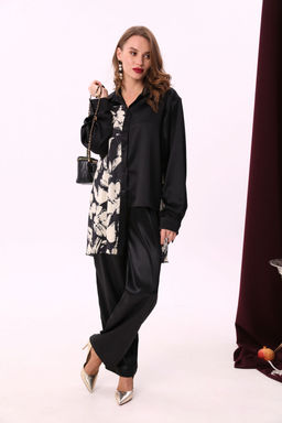 Костюм NIKVA н919-1 бежевый/черный  фото 3