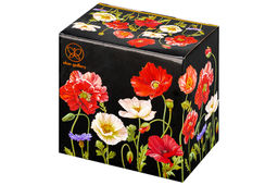 Кружка 400 мл 11,5*7,5*10,5 cм Маки на черном NEW BONE CHINA - Elan gallery фото 7