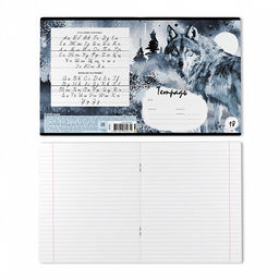 Цена за 10 шт. Тетрадь школьная ученическая ErichKrause Timber Wolf, 18 листов, линейка (в плёнке по 10 шт.)_MIX-PACK  фото 8