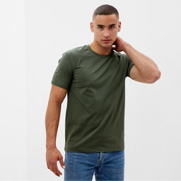 Футболка мужская MINAKU Map, хаки, р-р 48