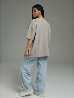 Анита-3 футболка женская (серо-бежевый)