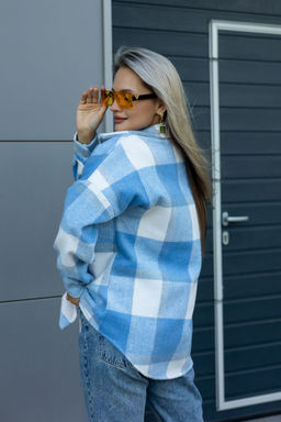 Рубашка женская в клетку РЖК-01