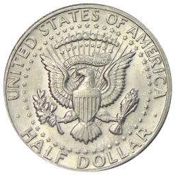 1/2 доллара (50 центов) 1974 года D США