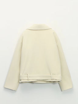 Полупальто с ремнем / Zarina  фото 2