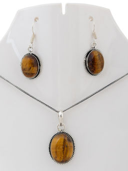 Набор кулон и серьги (натуральные камни) №02023/9