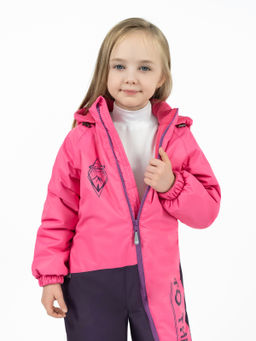 Комбинезон детский евро зима фиолетовый