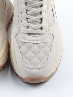 04-PAML06-2Z LT. BEIGE Ботинки зимние женские (натуральная кожа, 100% шерсть) - Фабричный китай фото 10