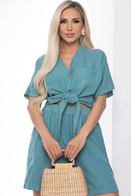 Костюм Камила (изумруд) НЬЮ К8739 - Lt collection фото 8