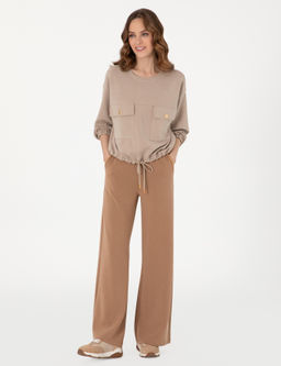 Kahverengi Flare Fit E_ofman Alt_