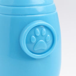 Игрушка под лакомства Ракета, 7,8 х 7,8 х 13,5 см, синяя - Пижон фото 4