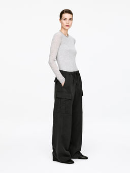 Pantalones cargo fluidos - H&m фото 6