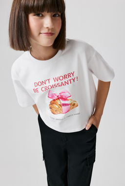 ACOOLA / Футболка детская для девочек Heidari белый