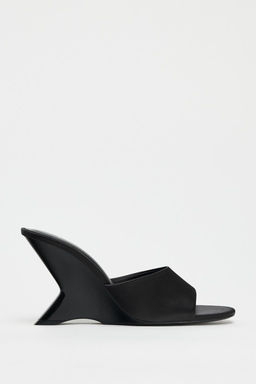 ASYMMETRIC WEDGE SANDALS - Zara фото 2