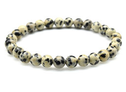 Браслет из яшмы перепелиной шарик 6мм