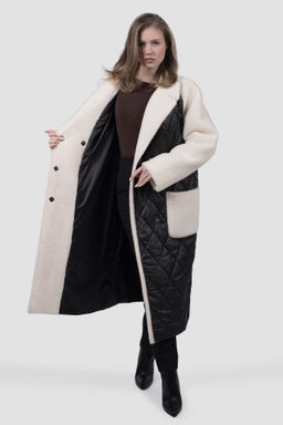 02-3295 Пальто женское утепленное (пояс)