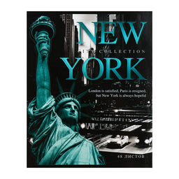 Комплект тетрадей из 5 штук, 48 листов в клетку Calligrata "Путешествие", обложка мелованный картон, УФ-лак, блок офсет