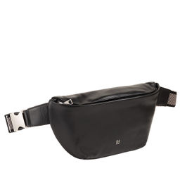 Итальянская кожаная поясная сумка DuDu серии Tenerife | черный