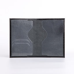 Обложка для паспорта, тиснение, крокодил, цвет чёрный - Simaland фото 5