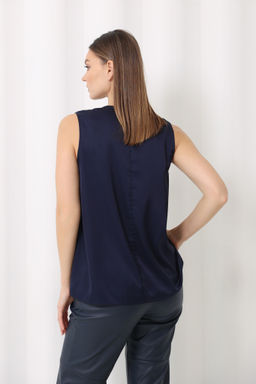 Топ свободного кроя из шёлка - Looklikecat фото 2