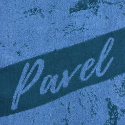 Полотенце махровое Этель Павел синий, 50х90см, 100% хлопок, 420гр/м2  фото 4