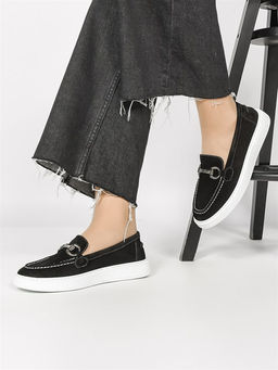 Лоферы женские комфорт 34-20 Siyah