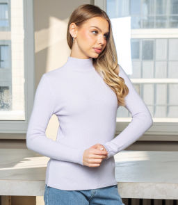 Водолазка #КТ801 (16), сиреневый