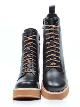 04-DMD-M7079 BLACK Ботинки зимние женские (натуральная кожа, натуральный мех) - No name фото 34