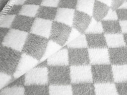 Одеяло байковое ОБ-200 172*205 клетка цв. серый (Россия) - Текс-дизайн фото 2