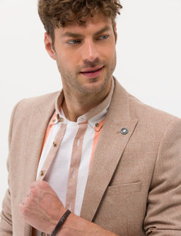 Turuncu Ekstra Slim Fit Spor Ceket