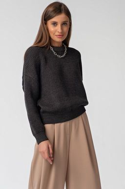 Джемпер вязаный оверсайз - Fly фото 20